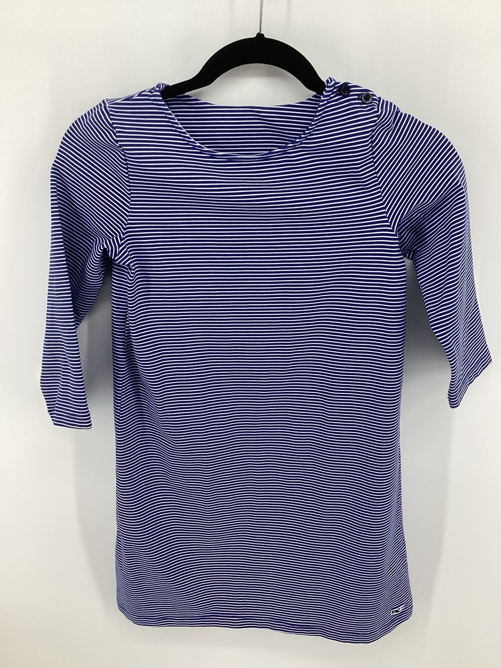 Vineyard Vines Striped Blue and White Boatneck Tisbury dress